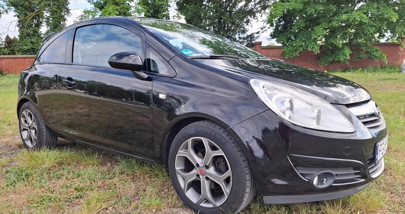 Opel Corsa cena 12900 przebieg: 258660, rok produkcji 2008 z Jeziorany małe 191